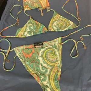 GORGEOUS Dolce and Gabbana Bikini sz S